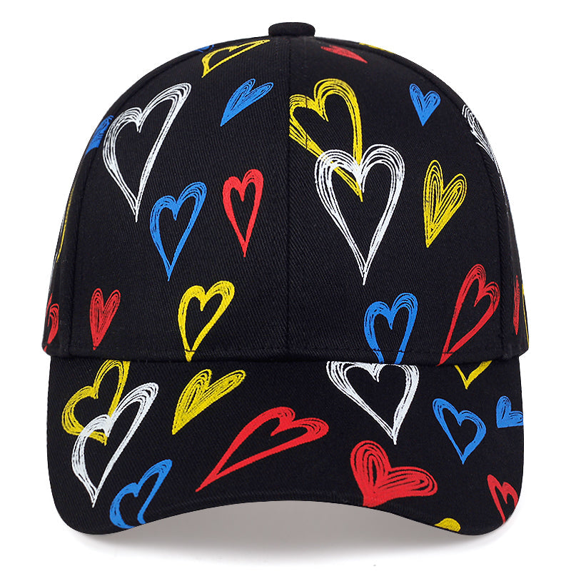 "Graffiti-Hearts" Cap