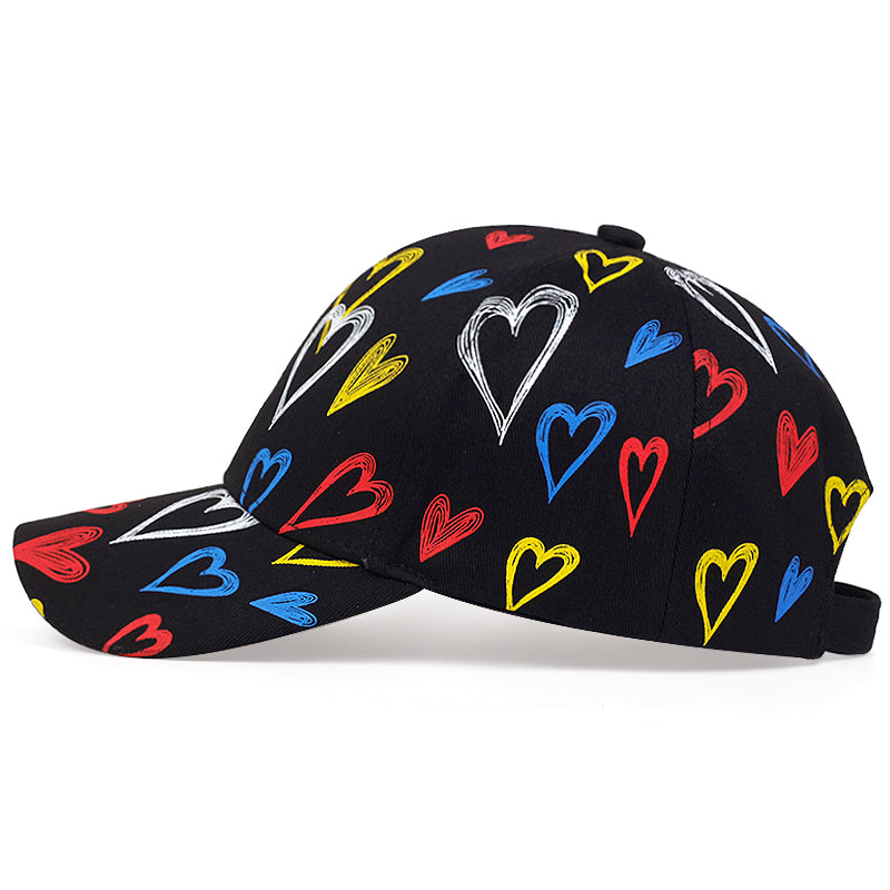 "Graffiti-Hearts" Cap