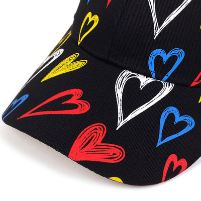 "Graffiti-Hearts" Cap