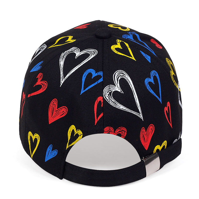 "Graffiti-Hearts" Cap