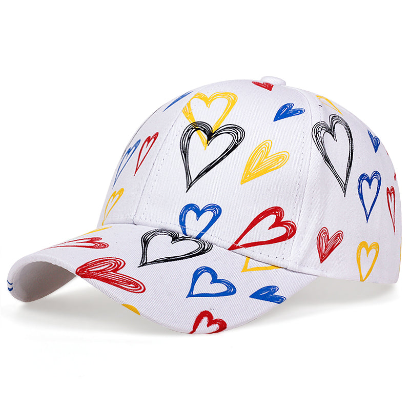 "Graffiti-Hearts" Cap