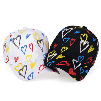 "Graffiti-Hearts" Cap