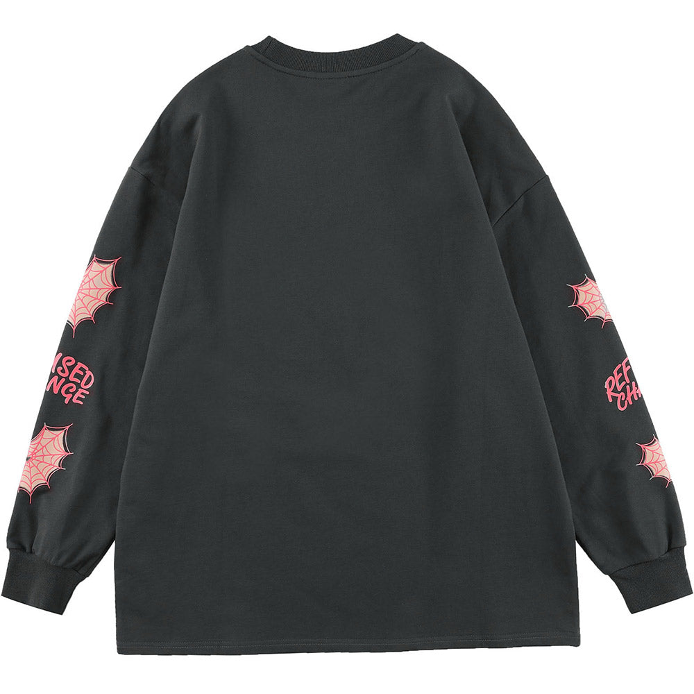 "Webbed-Heart" Long Sleeve Tee