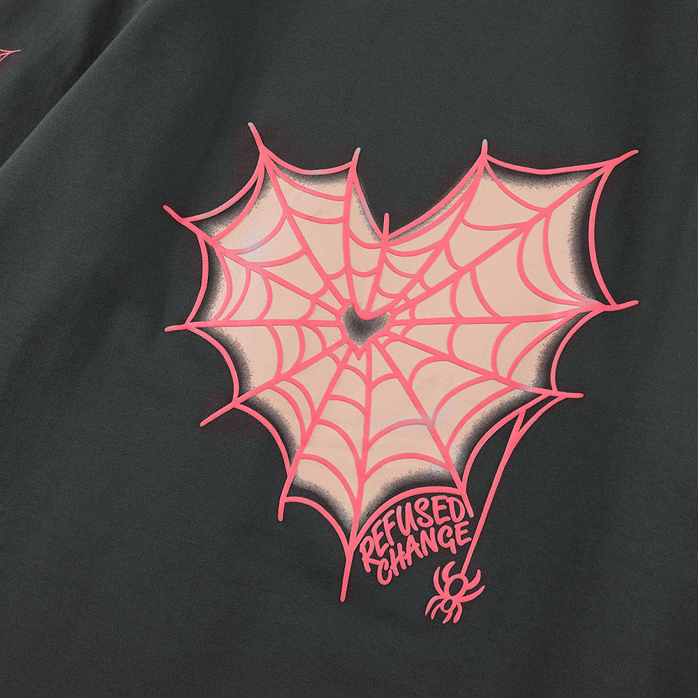 "Webbed-Heart" Long Sleeve Tee