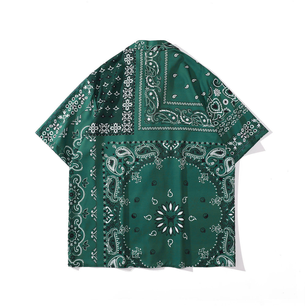 "Bandana-Green" Shirt