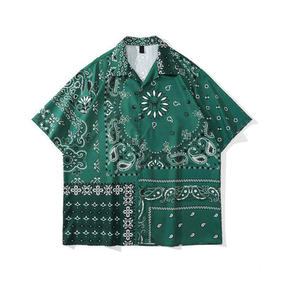 "Bandana-Green" Shirt