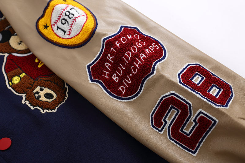 "23-Bear" Varsity Jacket