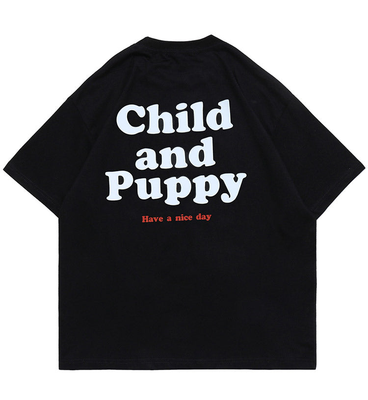 "Child & Puppy" Tee