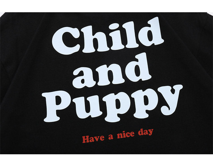 "Child & Puppy" Tee