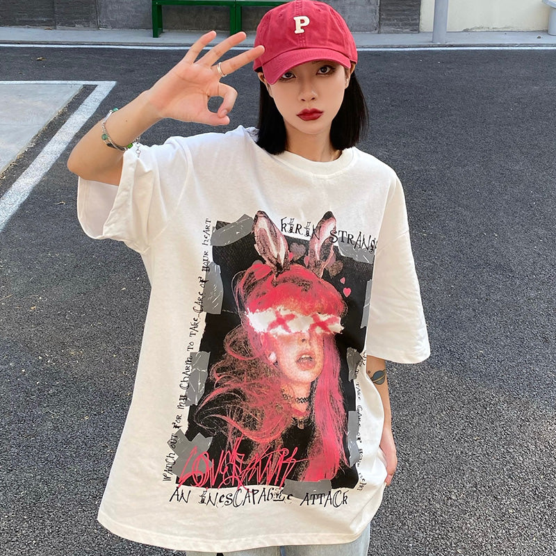 "Pink-Bunny" Tee