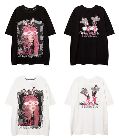 "Pink-Bunny" Tee