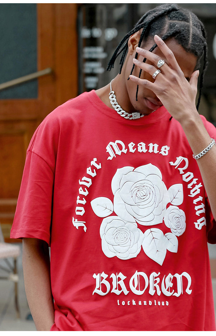 "Broken-Flower" Tee