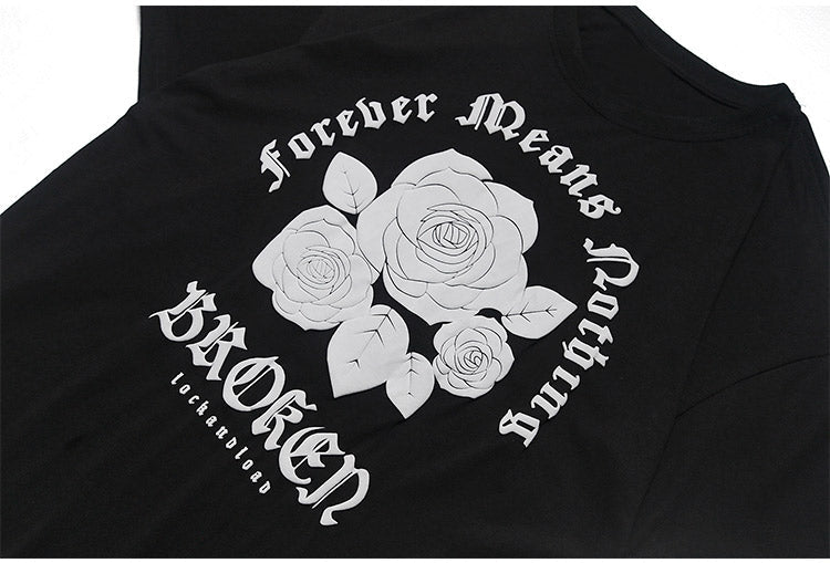 "Broken-Flower" Tee