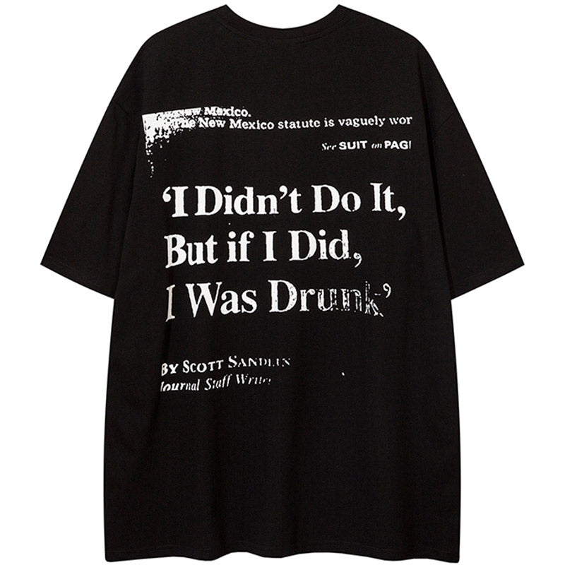 "I-Didn't-Do-It" Tee