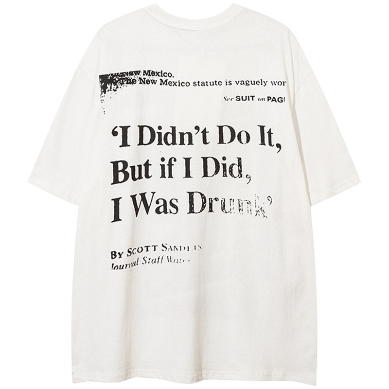 "I-Didn't-Do-It" Tee