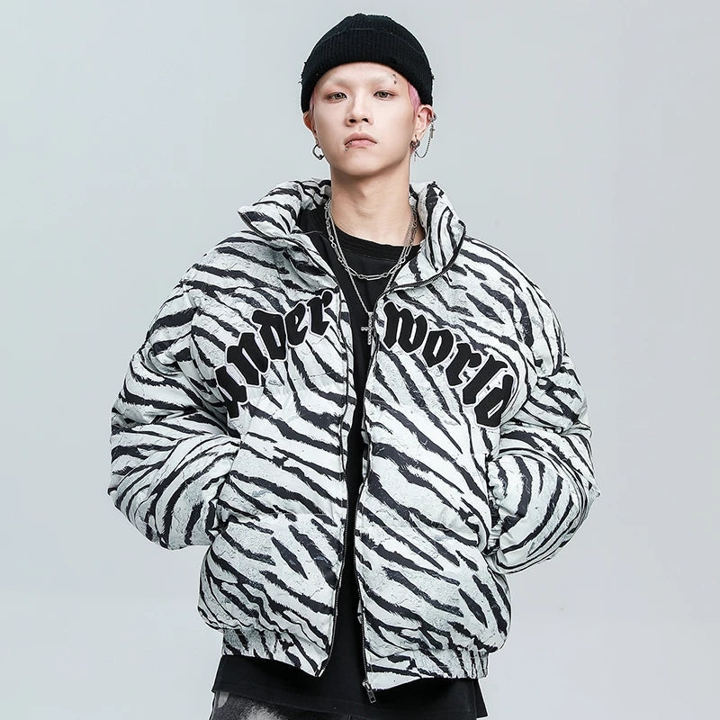 "Zebra" Puffer Jacket