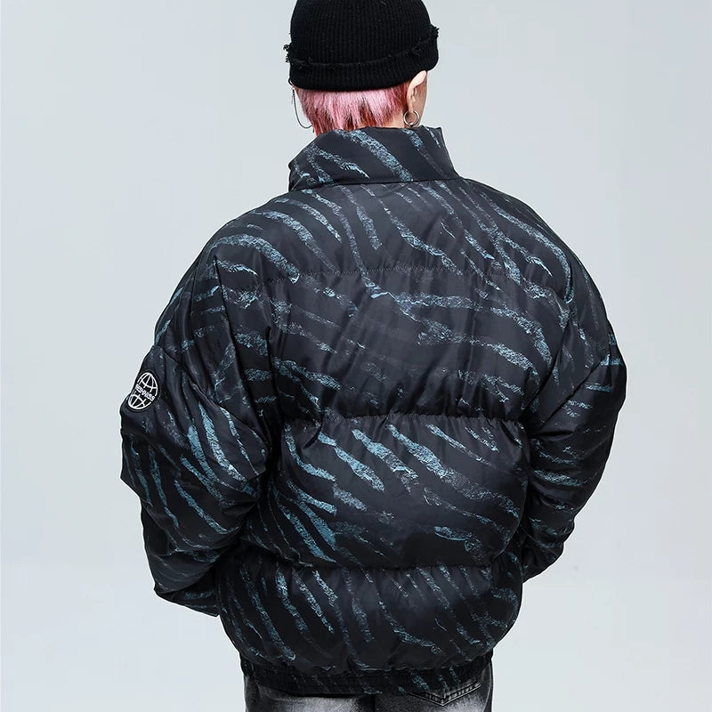 "Zebra" Puffer Jacket