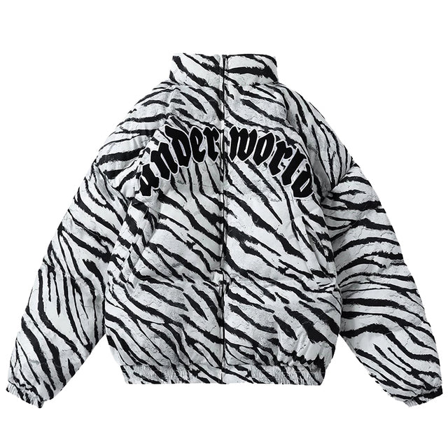 "Zebra" Puffer Jacket