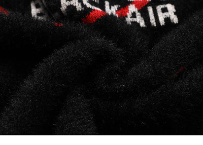 "Pin-Heart" Wool Sweater