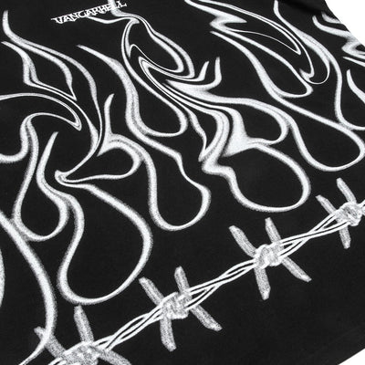 "Flaming-Gate" Long Sleeve Tee