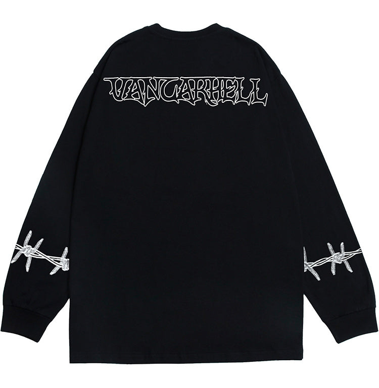 "Flaming-Gate" Long Sleeve Tee