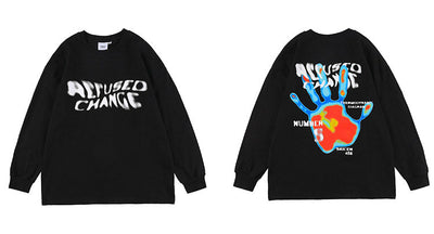 "Refused-Change" Long Sleeve Tee