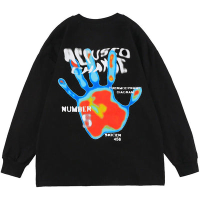 "Refused-Change" Long Sleeve Tee