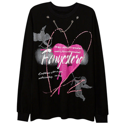 "Cupid" Long Sleeve Tee