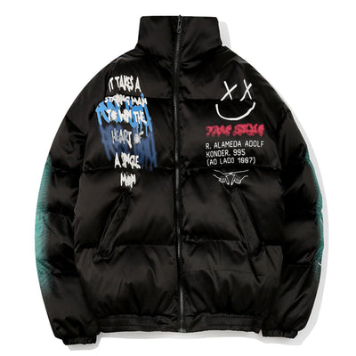 "Smile" Puffer Jacket