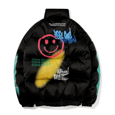 "Smile" Puffer Jacket