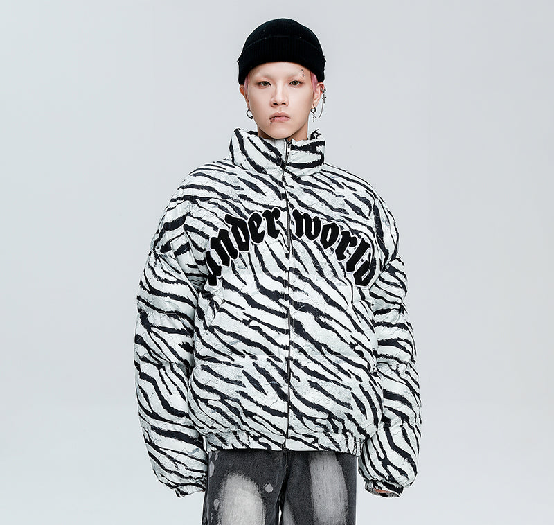 "Zebra" Puffer Jacket