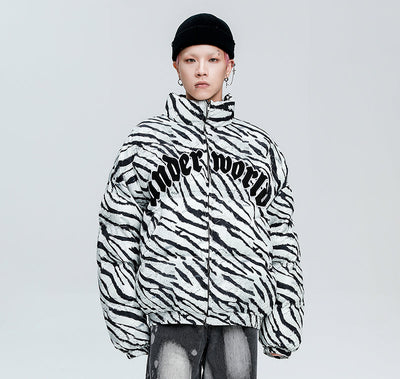 "Zebra" Puffer Jacket