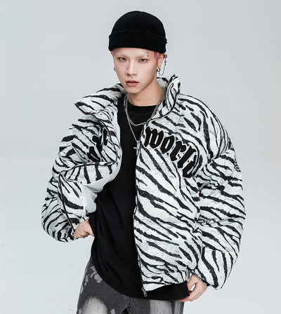 "Zebra" Puffer Jacket