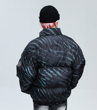 "Zebra" Puffer Jacket