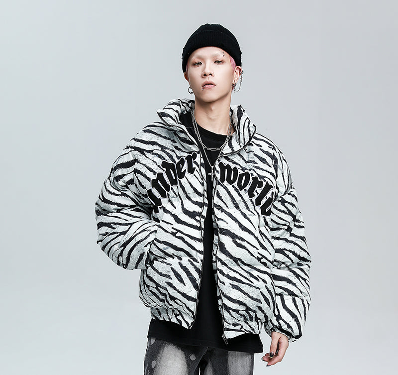 "Zebra" Puffer Jacket